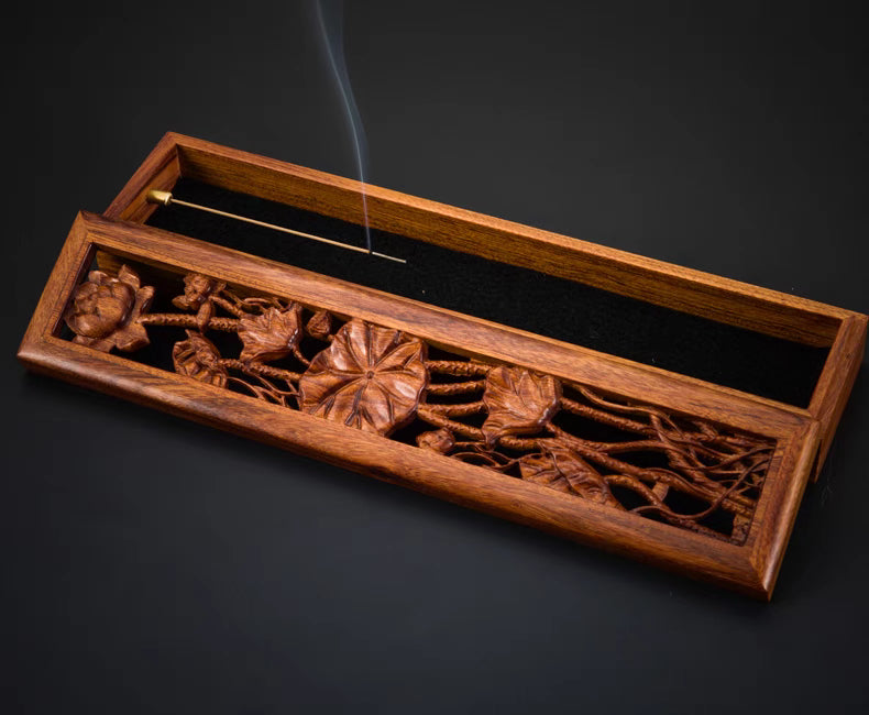 Multiple Exquisite Ebony/Rosewood Incense Holders/Incense Burners