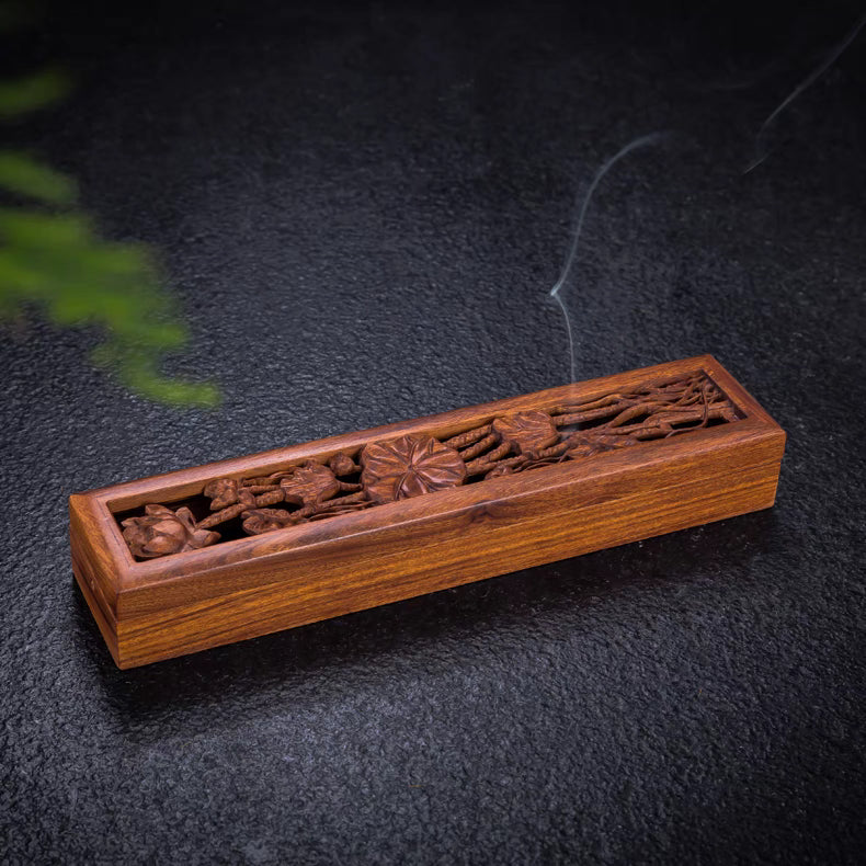 Multiple Exquisite Ebony/Rosewood Incense Holders/Incense Burners
