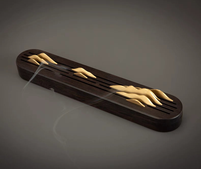 Multiple Exquisite Ebony/Rosewood Incense Holders/Incense Burners