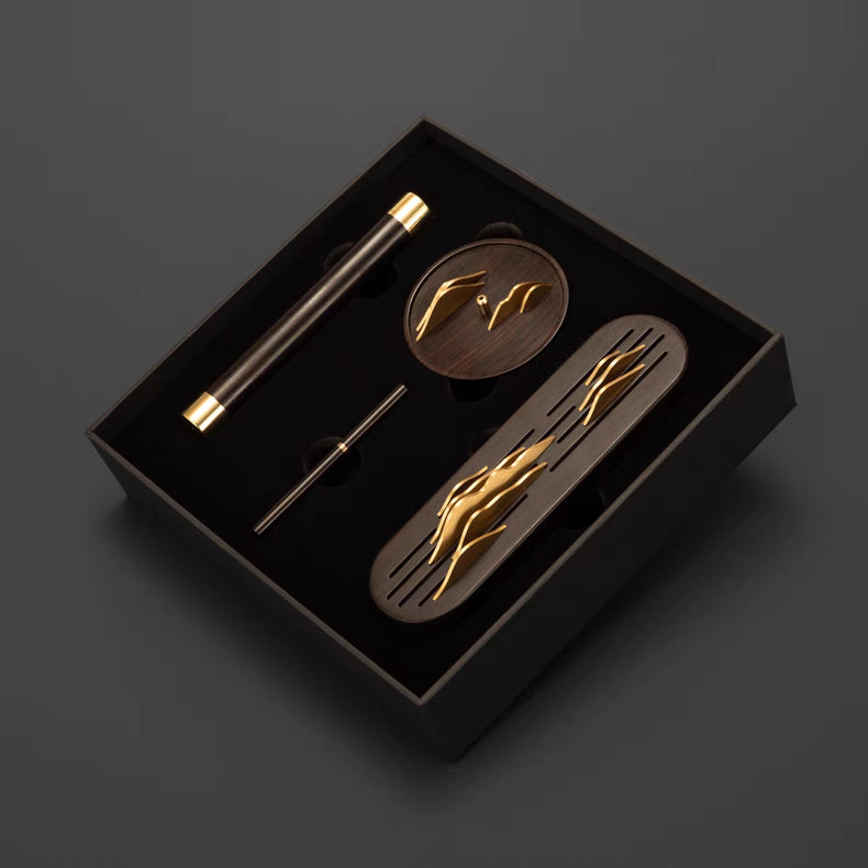Exquisite Blackwood Incense Gift Set