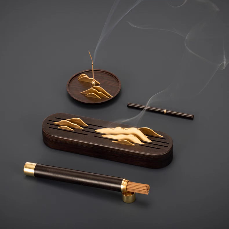 Exquisite Blackwood Incense Gift Set