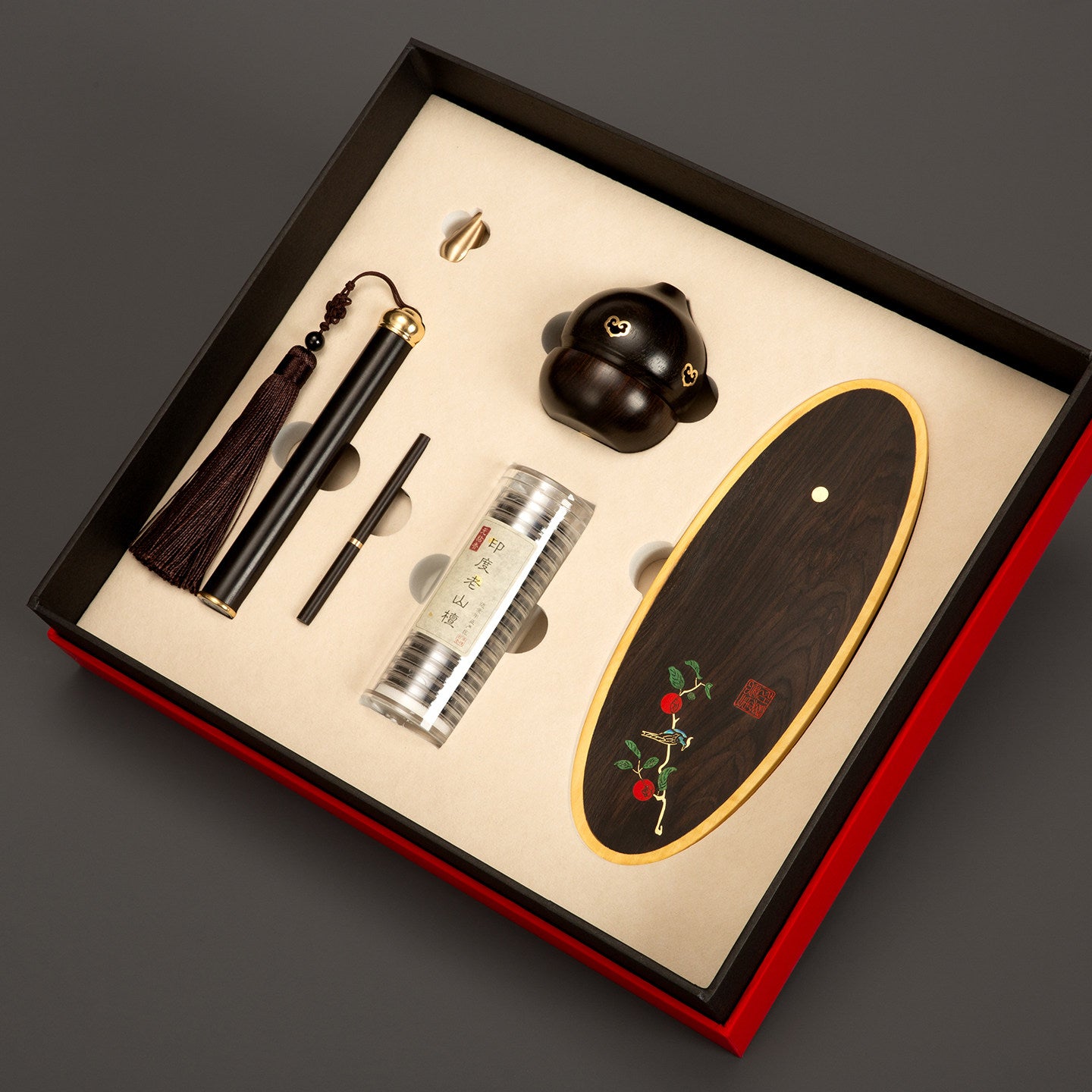 Blackwood Gourd Incense Burner Gift Set