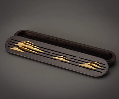 Multiple Exquisite Ebony/Rosewood Incense Holders/Incense Burners