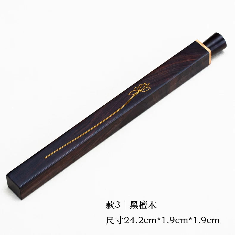 Ebony Incense Storage Tube - Portable