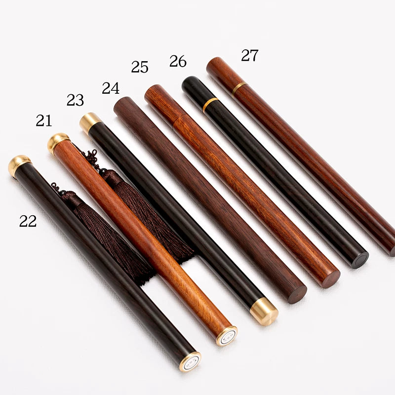 Ebony Incense Storage Tube - Portable