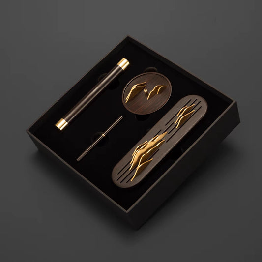 Exquisite Blackwood Incense Gift Set