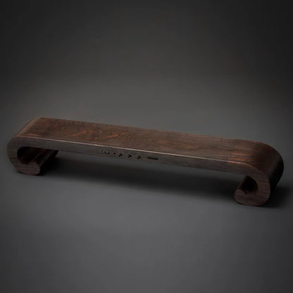 Exquisite Sandalwood Incense Gift Set - Guqin Style Incense Burner and Holder